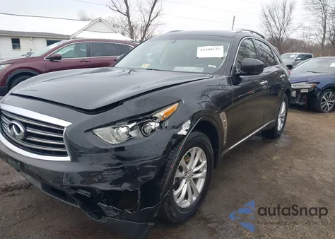 2012 Infiniti Fx35 from USA, damaged, VIN JN8AS1MW4CM155395